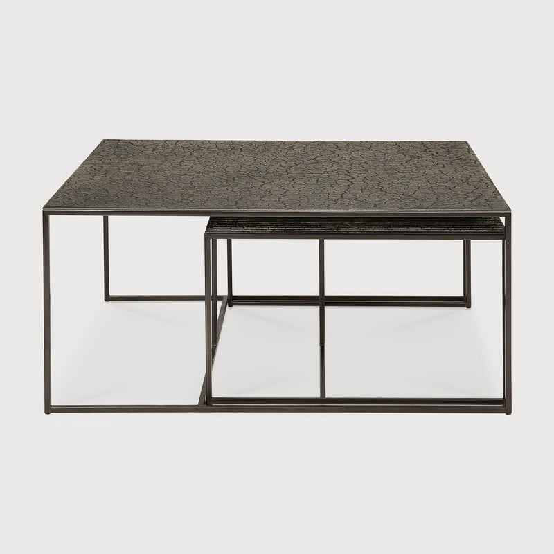 Pentagon Nesting Coffee Table Set by Ethnicraft
