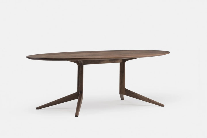 Light Oval Dining Table by Matthew Hilton for De La Espada