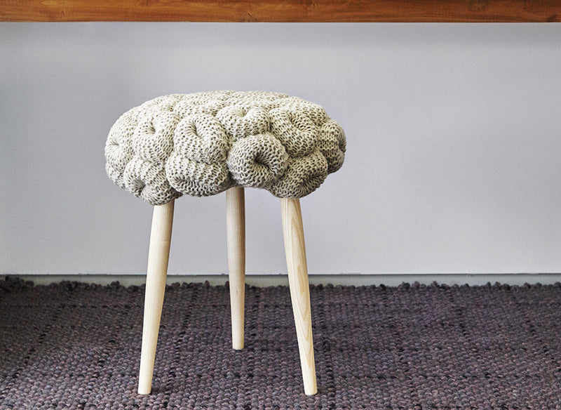 Knitted Stool by GAN