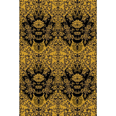 Devil Damask Fabric by Timorous Beasties