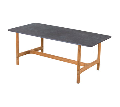 Twist Rectangular Outdoor Coffee Table by Cane-line