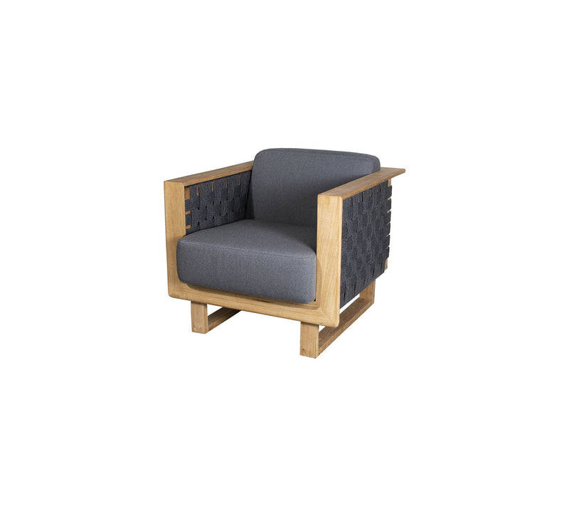 Angle Outdoor Lounge Chair by Cane-line