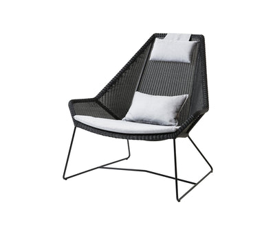 Breeze Highback Outdoor Lounge Chair by Cane-line