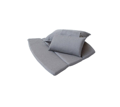Breeze Highback Outdoor Lounge Chair Cushion Set by Cane-line