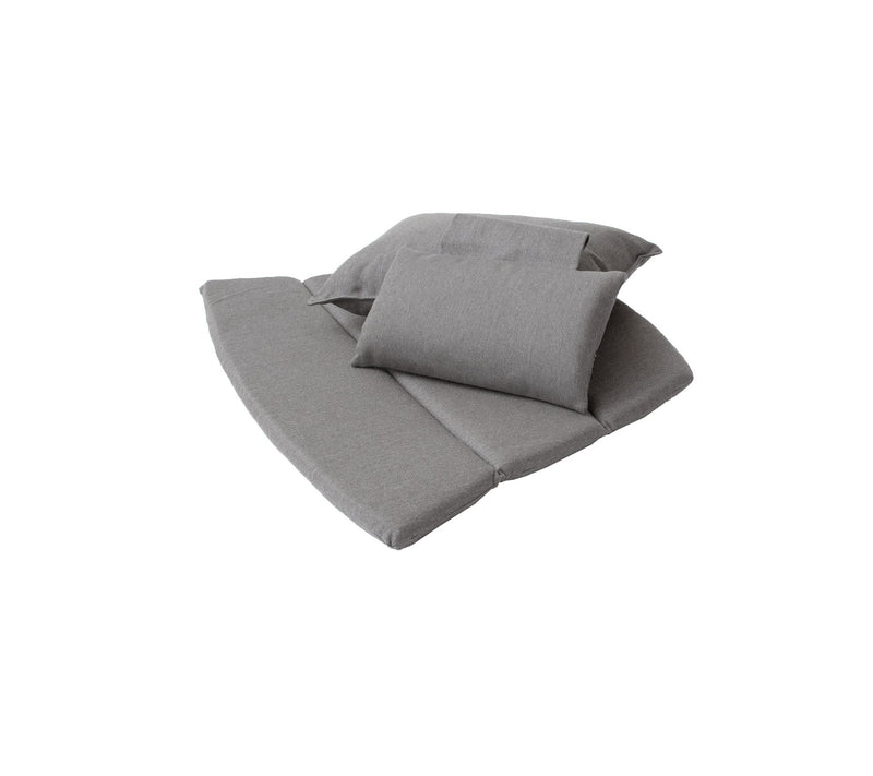 Breeze Highback Outdoor Lounge Chair Cushion Set by Cane-line