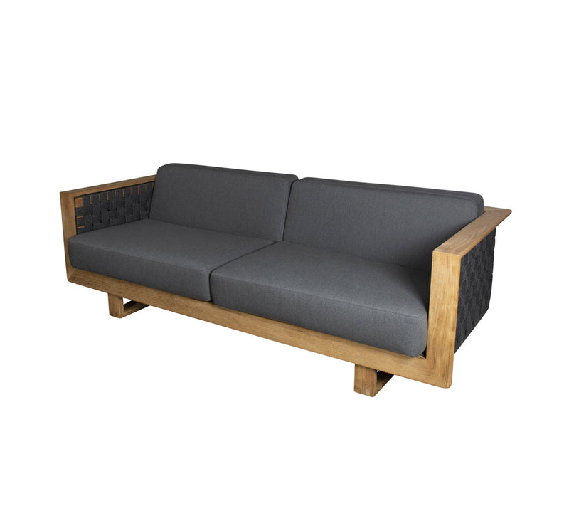 Angle 3-Seater Outdoor Sofa by Cane-line