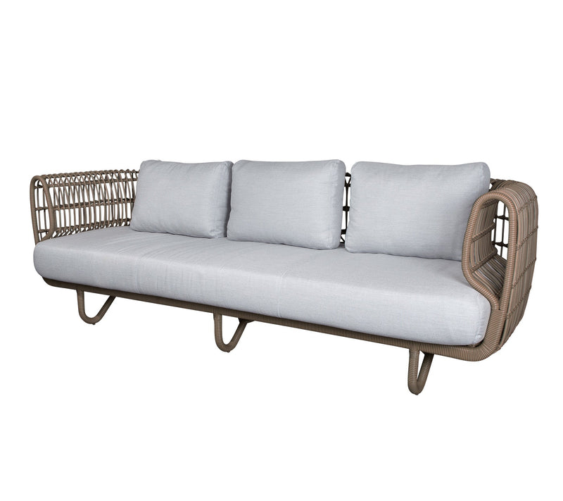 Nest Outdoor 3-Seater Sofa by Cane-line