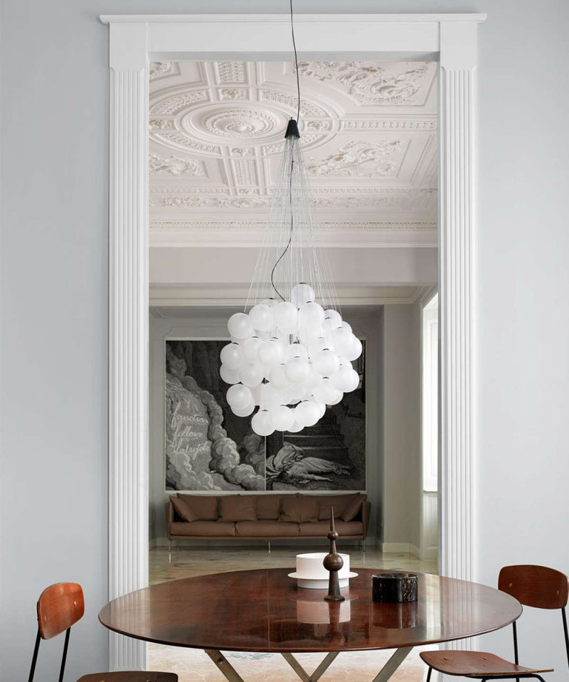 Stochastic Suspension Lamp by Luceplan