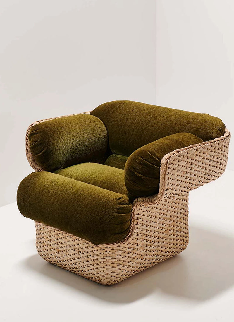 Basket Lounge Chair by Gubi