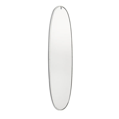 La Plus Belle Wall-Mounted Mirror with Integrated LED Lights by Flos