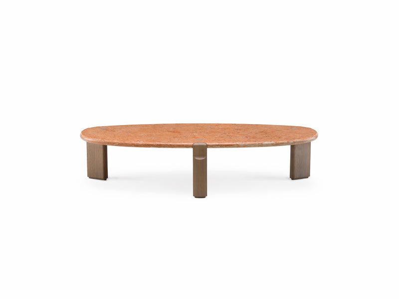 Twenty-Five Coffee Table with Marble Top by De La Espada