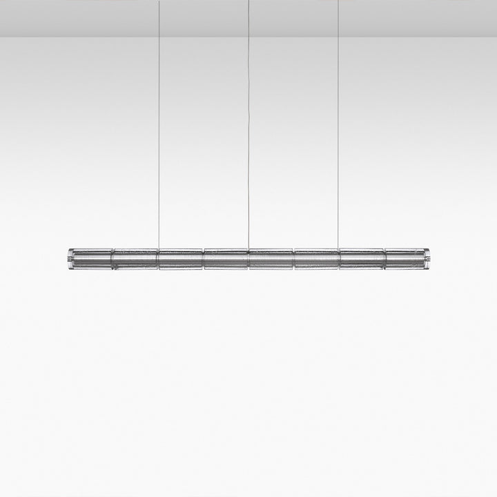Luce Orizzontale Glass Pendant Lamp by FLOS
