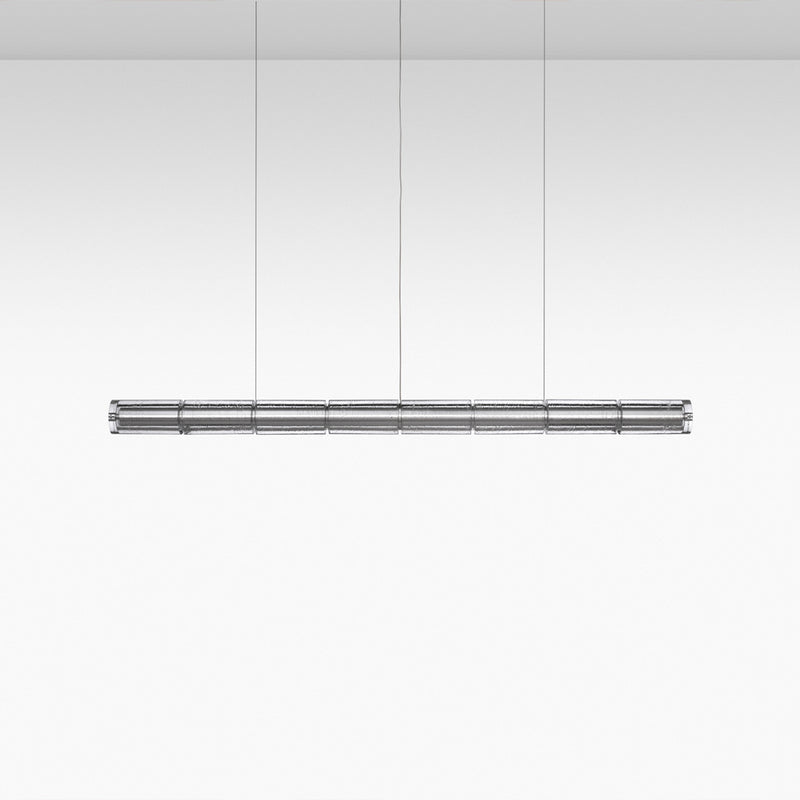 Luce Orizzontale Glass Pendant Lamp by FLOS