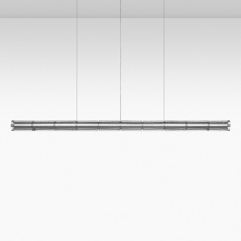 Luce Orizzontale Glass Pendant Lamp by FLOS