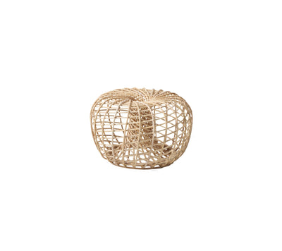 Nest Indoor Coffee Table/Footstool Rattan, Natural by Cane-line