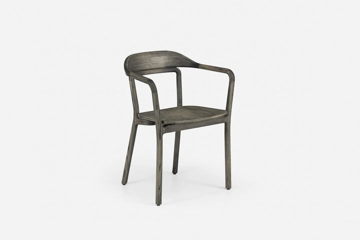Duet Chair Timber Seat by Neri&Hu for De La Espada
