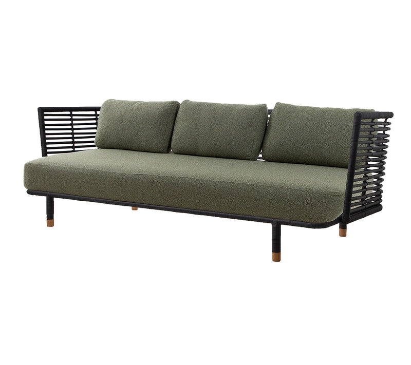 Sense Indoor 3-Seater Sofa by Cane-line