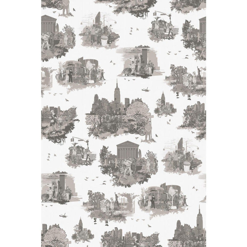 New York Toile Wallpaper by Timorous Beasties