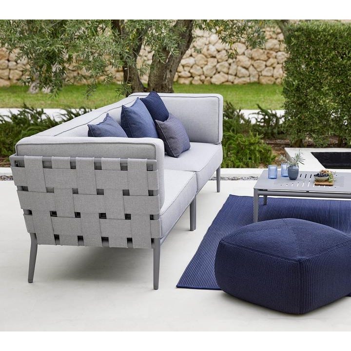 Conic 2-seater Outdoor Sofa, Left Module by Cane-line