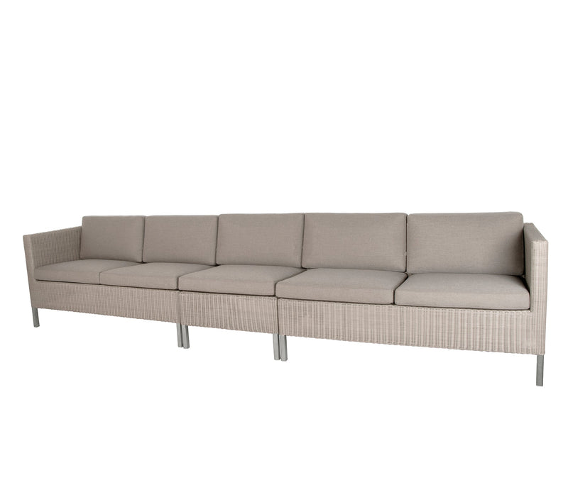 Connect Outdoor Lounge Sofa with Cane-Line Natte Cushions by Cane-line