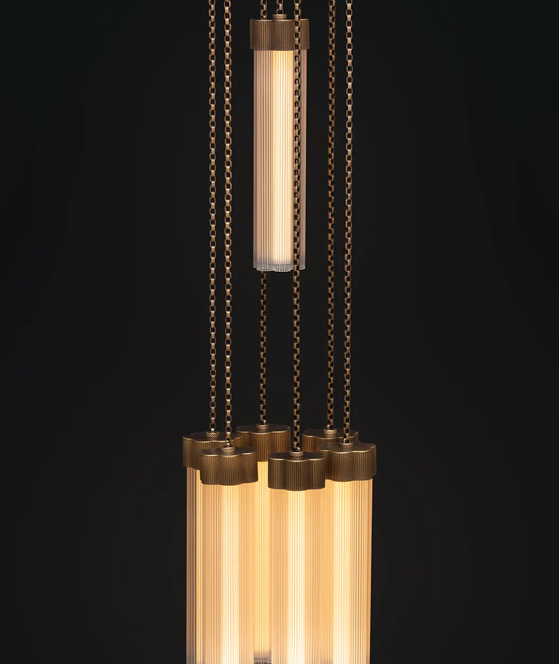 Delphi 7 Chandelier Lamp by Matter Made