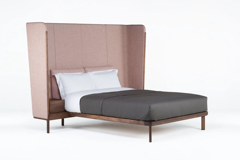 Dubois Bed, Tall Headboard, with Bedside Tables by De La Espada