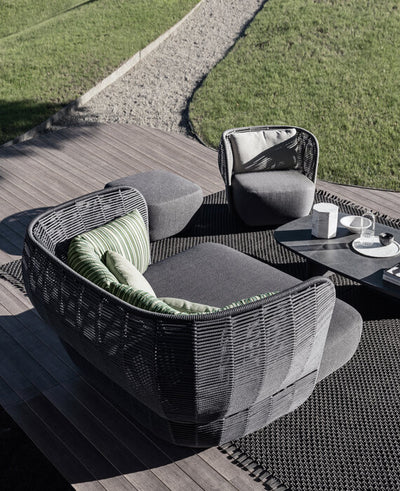 Bay Outdoor Lounge Chair by B&B Italia Outdoor