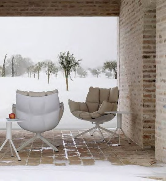 Quick Ship Husk Outdoor Lounge Chair by B&B Italia Outdoor