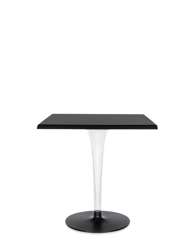 Toptop for Dr.Yes Square Cafe Table with Rounded Leg and Rounded Base by Kartell