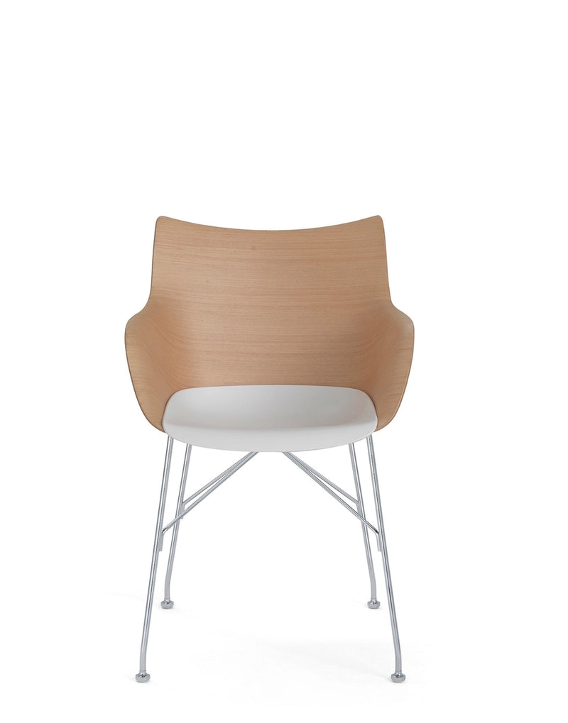 Q/Wood Dining Armchair by Kartell