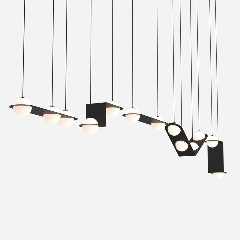 Laurent 18 Suspension Lamp by Lambert & Fils