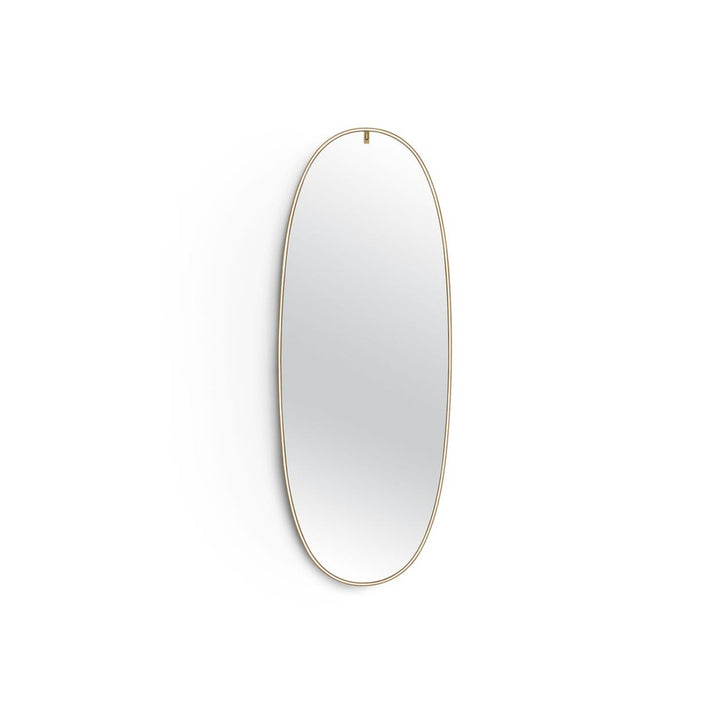 La Plus Belle Wall-Mounted Mirror with Integrated LED Lights by Flos