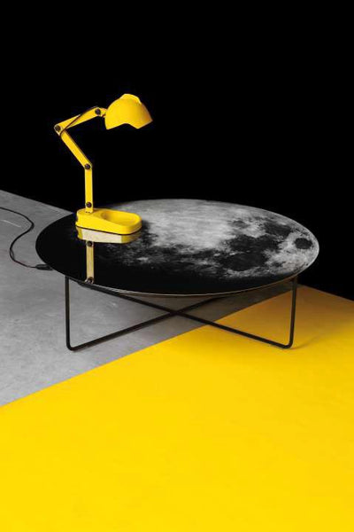 Quick Ship My Moon My Mirror Table by Diesel Living for Moroso