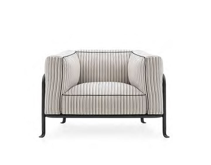 Quick Ship Borea Outdoor Lounge Chair by B&B Italia Outdoor
