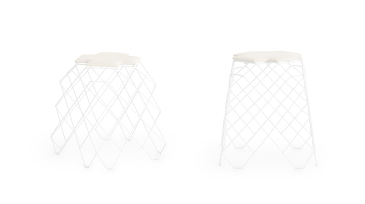 R24 Outdoor Low Stool by GandiaBlasco