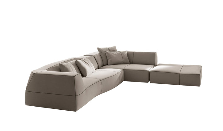 Quick Ship Bend Sofa by B&B Italia