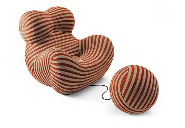 Quick Ship Serie Up 2000 Lounge Chair by B&B Italia