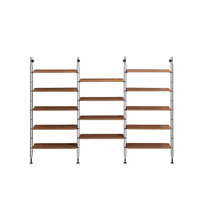 Adam Wood 14 Shelves Bookcase with 4 struts by Kartell - Additional Image 1