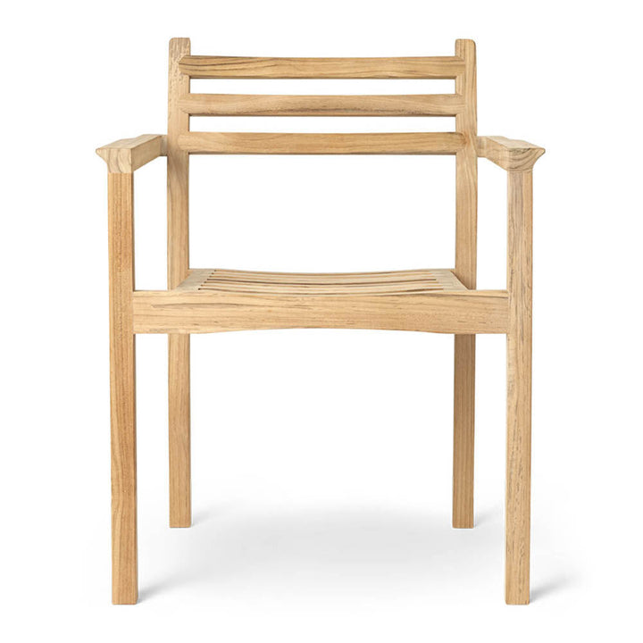 AH502 Outdoor Dining Chair with Armrest by Carl Hansen & Son