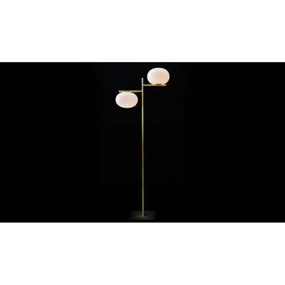 Alba 2 Light Floor Lamp by Oluce