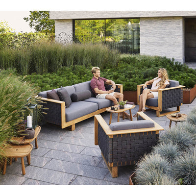 Angle Lounge Chair by Cane-line Additional Image - 1
