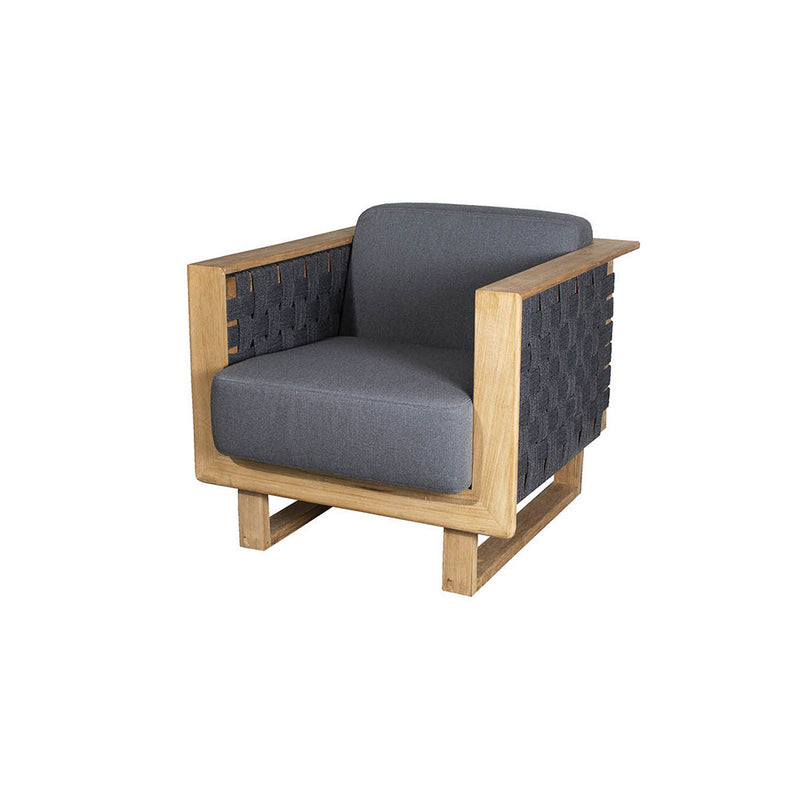 Angle Lounge Chair by Cane-line