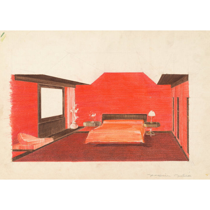Apartment for Joaquin Julia II, Barcelona Painting by Santa & Cole