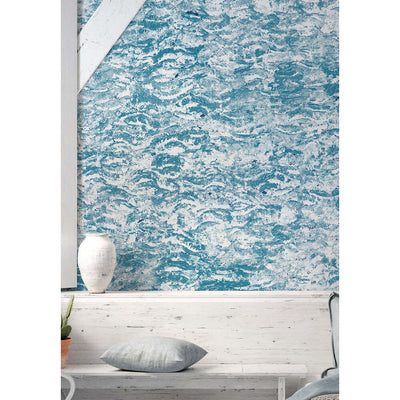 Aqua Bespoke Wallpaper by Isidore Leroy - Additional Image - 7