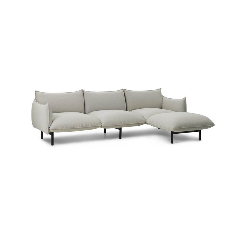 Ark Sofa 3 Seater with Chaise Longue Steelcut Trio by Normann Copenhagen