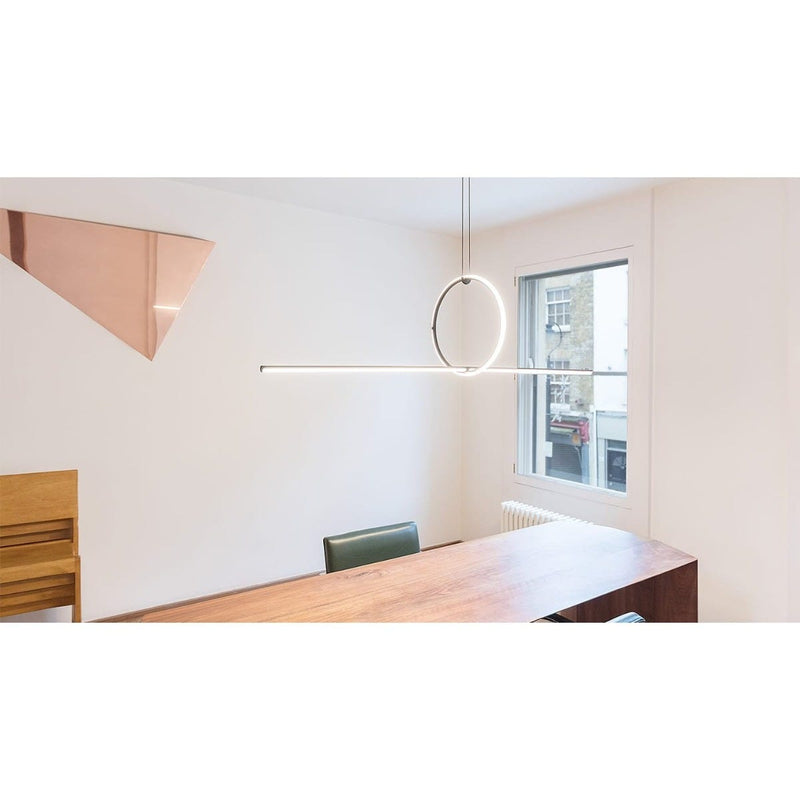 Arrangements Round Small Suspension Lamp by Flos