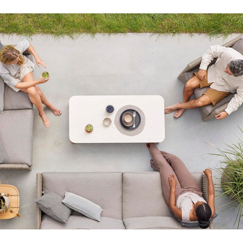 Aspect Coffee Table, 47.24x23.62 Inch by Cane-line Additional Image - 5