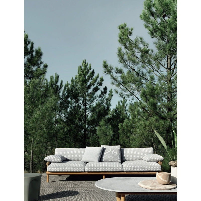 Quick Ship Ayana Outdoor Two Seater Sofa by B&B Italia Outdoor