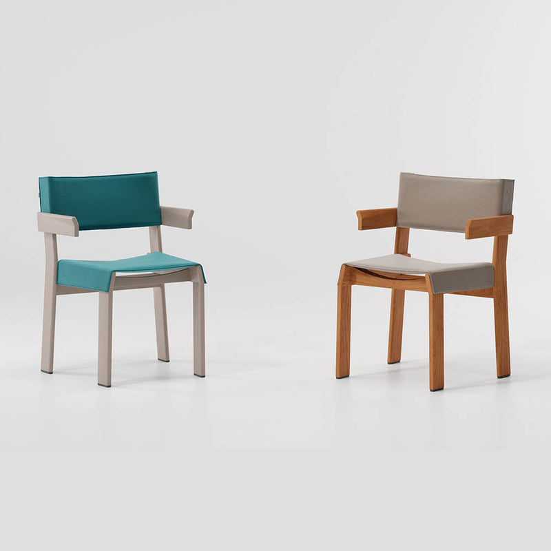 Band Dining Armchair Teak By Kettal Additional Image - 7