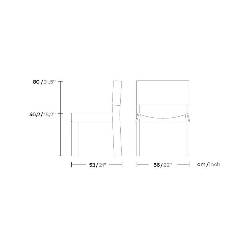 Band Dining Chair Aluminium By Kettal Additional Image - 1